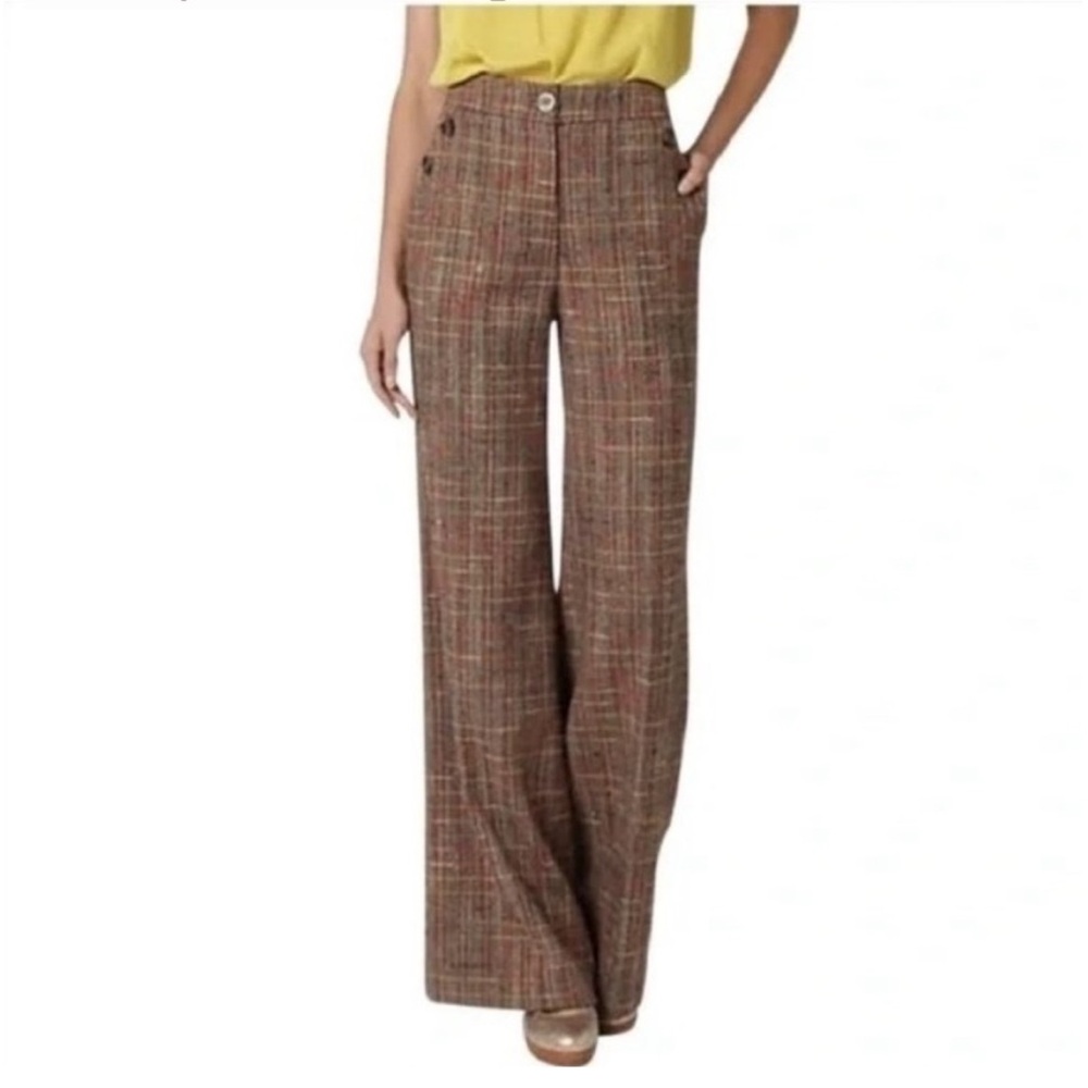 Anthropologie Cartonnier wide leg Hemingway pant 2 NWT
